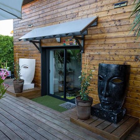 Ferienwohnung Les Petits Bambous Gujan-Mestras Exterior foto