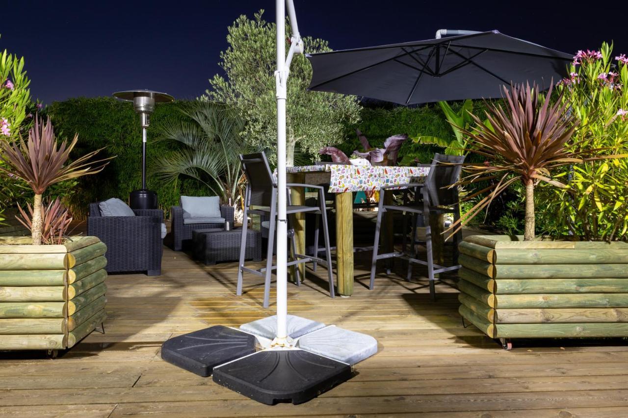 Ferienwohnung Les Petits Bambous Gujan-Mestras Exterior foto